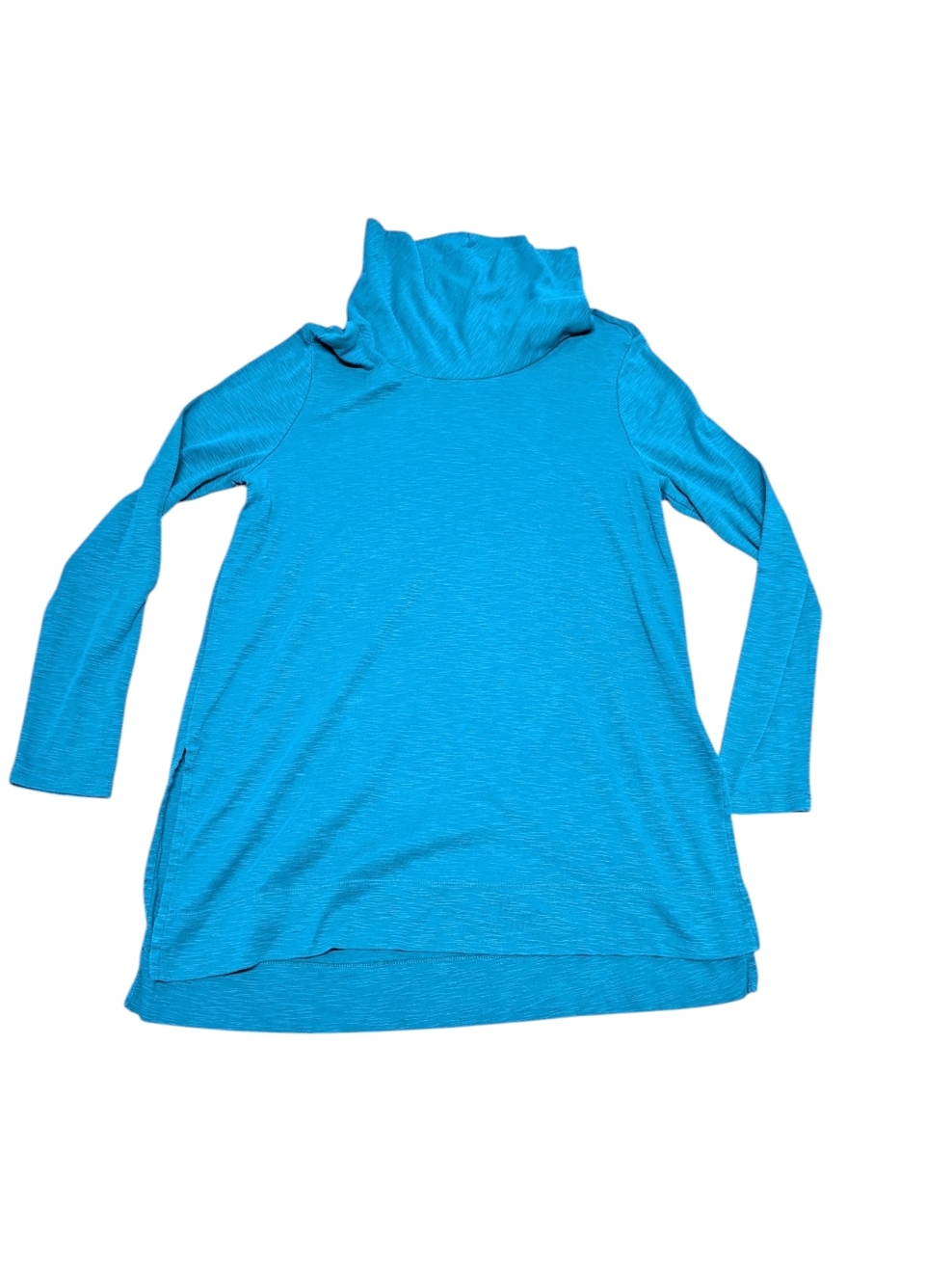 J. Jill Green Pima Cotton Cowl Neck Tunic Top (Women's Medium)